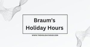 Braum's Holiday Hours